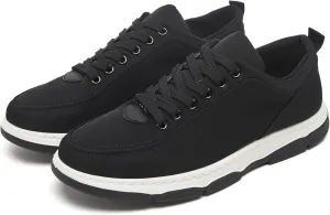 HYPOCRUTE Mens Fashion Sneakers Low Top Lace Up Casual Shoes for Men Comfortable Walking Shoes for Men