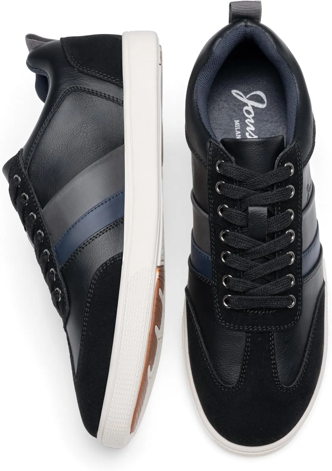 Jousen Men's Fashion Sneakers Retro Simple Casual Shoes for Men