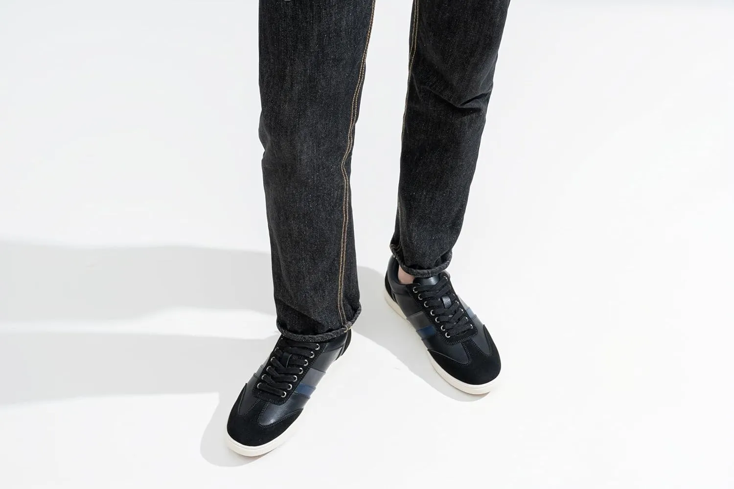 Jousen Men's Fashion Sneakers Retro Simple Casual Shoes for Men