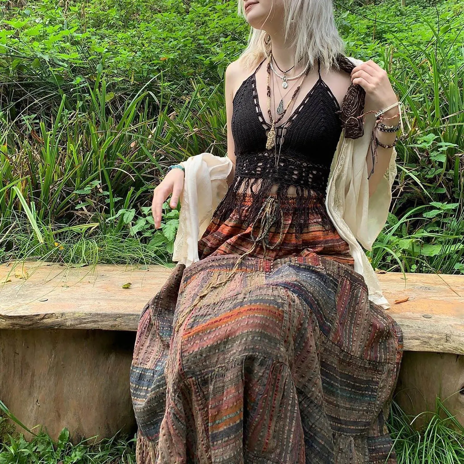 Jupe Gothic Hippie