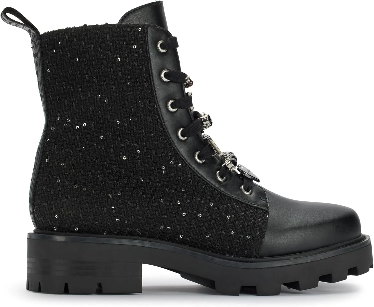 KARL LAGERFELD womens Everyday Cold Weather Mela - Combat Boot