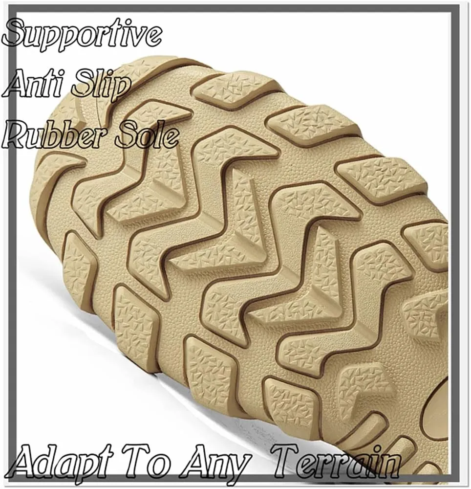 Kervaky Men's Military Tactical Boots Lightweight work boots for men tactical boots breathable jungle Desert Combat Boots