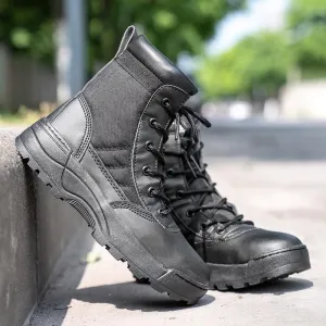Kids Hiking Boots Boys girls Waterproof Summer Camp Anti-collision Non-slip Desert Boots Military Fan Shoes Work Boots