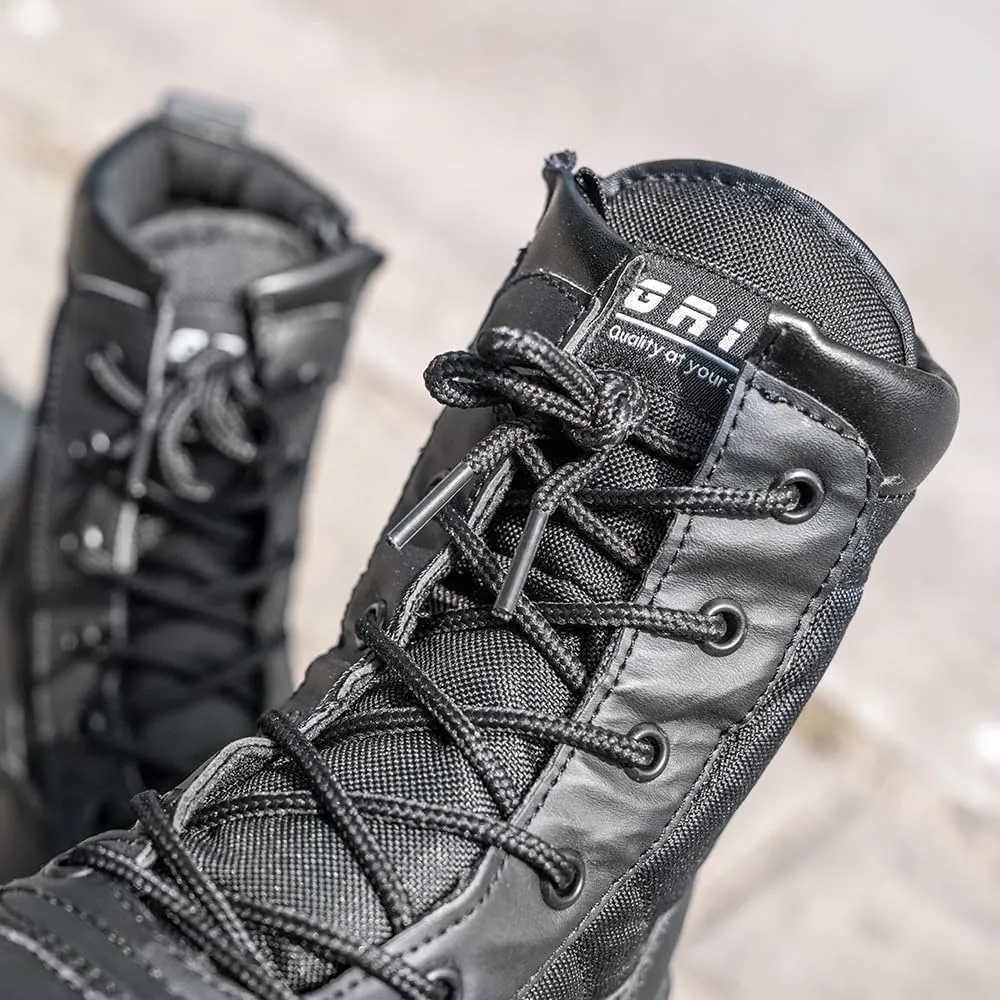 Kids Hiking Boots Boys girls Waterproof Summer Camp Anti-collision Non-slip Desert Boots Military Fan Shoes Work Boots