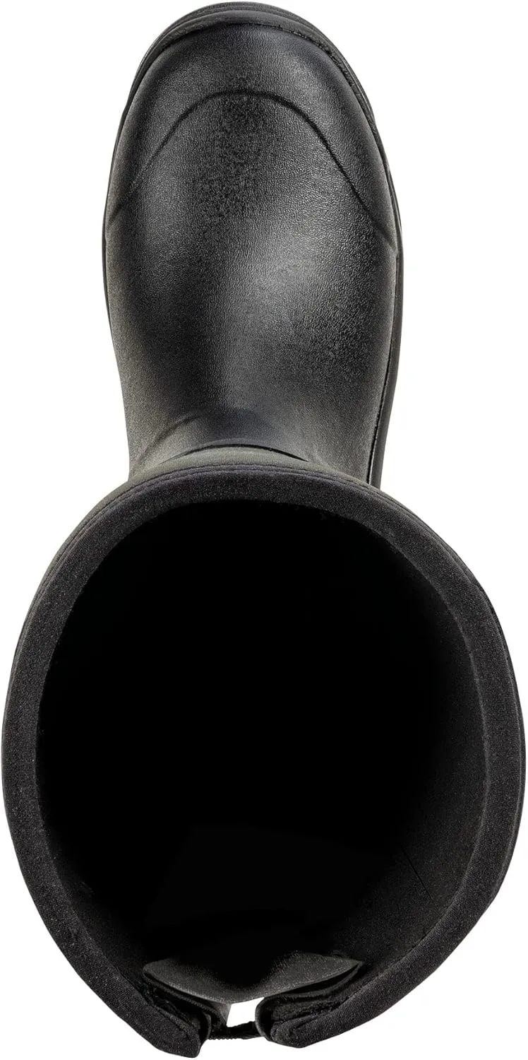 Korkers Men's Neo Storm Rubber Boots - Inuslated and Waterproof Multi-Season Mud Boots - Includes Interchangeable All Terrain Sole
