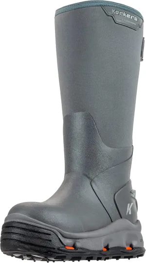 Korkers Women's Neo Arctic Rubber Boots - Inuslated and Waterproof for the Extreme Cold - Includes Interchangeable All Terrain Sole