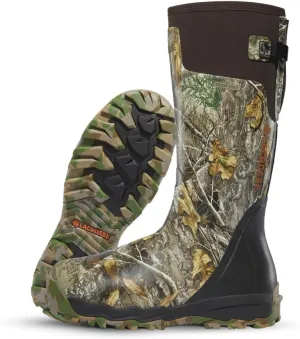 LaCrosse Alphaburly Pro 18" Hunting Boots for Men Featuring Waterproof Rubber, Adjustable Gusset, and EVA Footbed