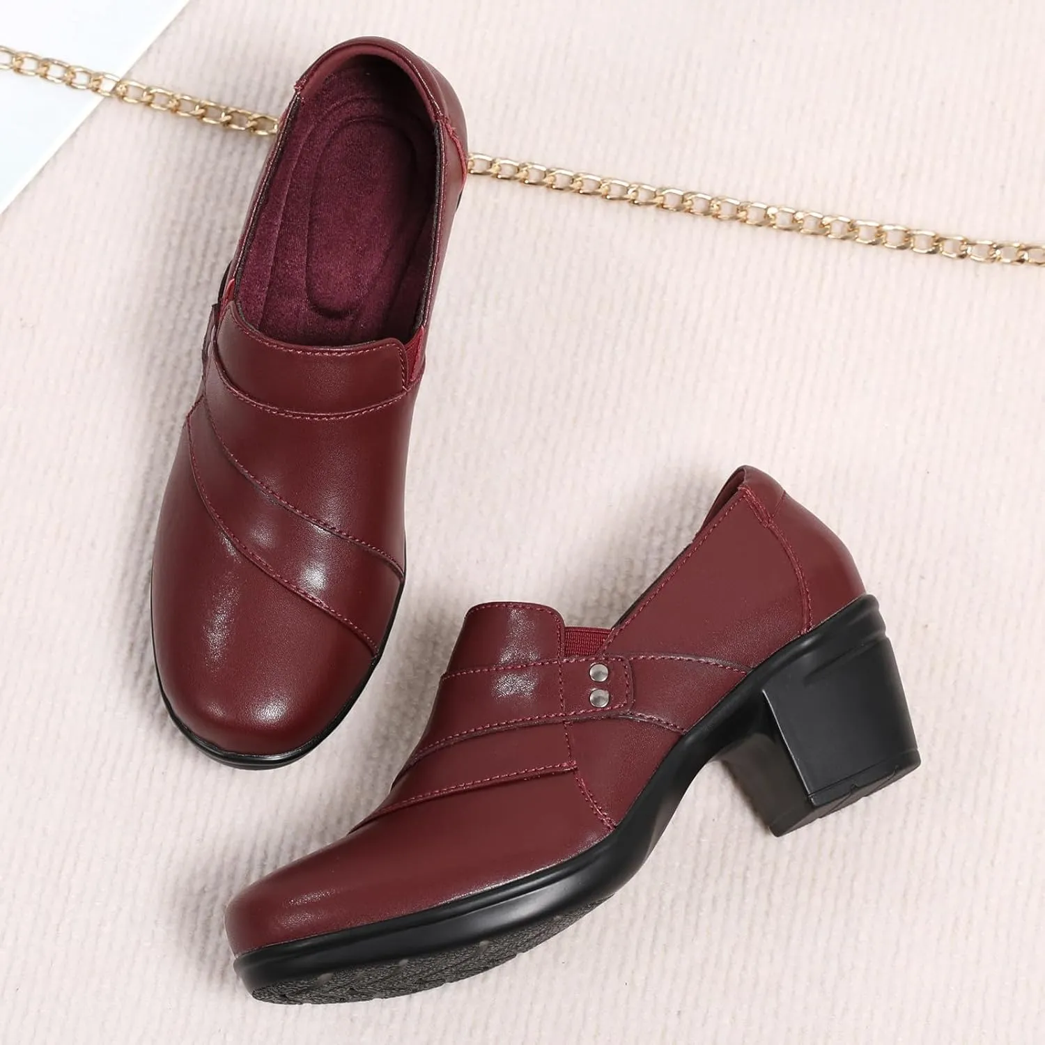 Loafers for Women Casual Comfortable Women's Pumps Shoes Loafers & Slip-ons Work Office Dressy Business Shoes
