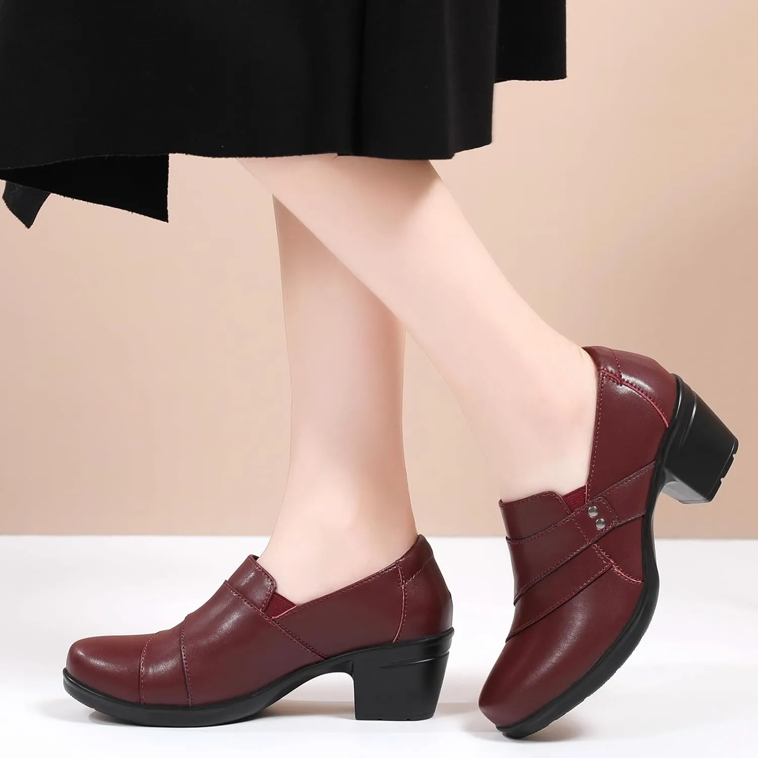 Loafers for Women Casual Comfortable Women's Pumps Shoes Loafers & Slip-ons Work Office Dressy Business Shoes