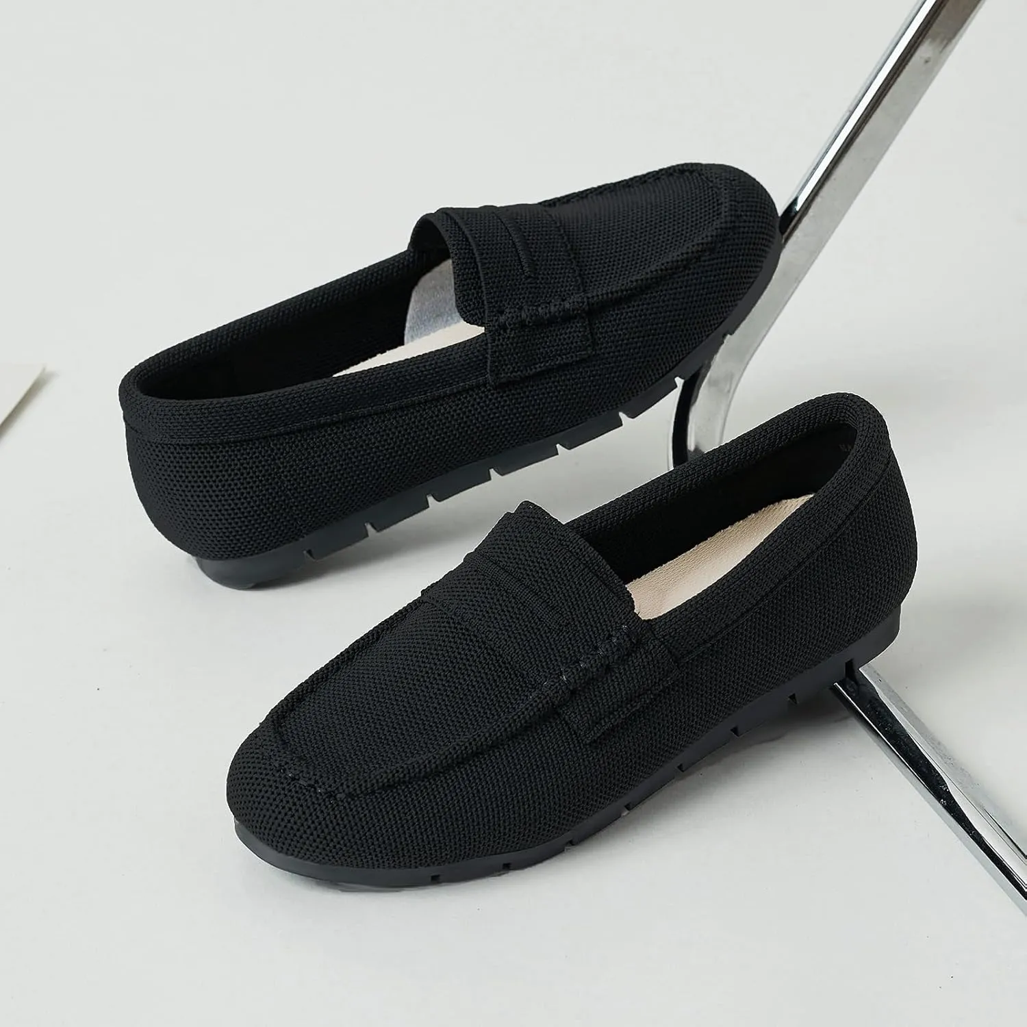 Loafers for Women Comfortable Slip on Work Flats Shoes Womens Dressy Casual Walking Shoes