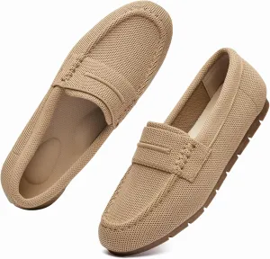 Loafers for Women Comfortable Slip on Work Flats Shoes Womens Dressy Casual Walking Shoes
