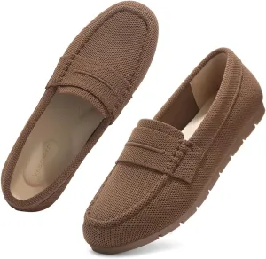 Loafers for Women Comfortable Slip on Work Flats Shoes Womens Dressy Casual Walking Shoes