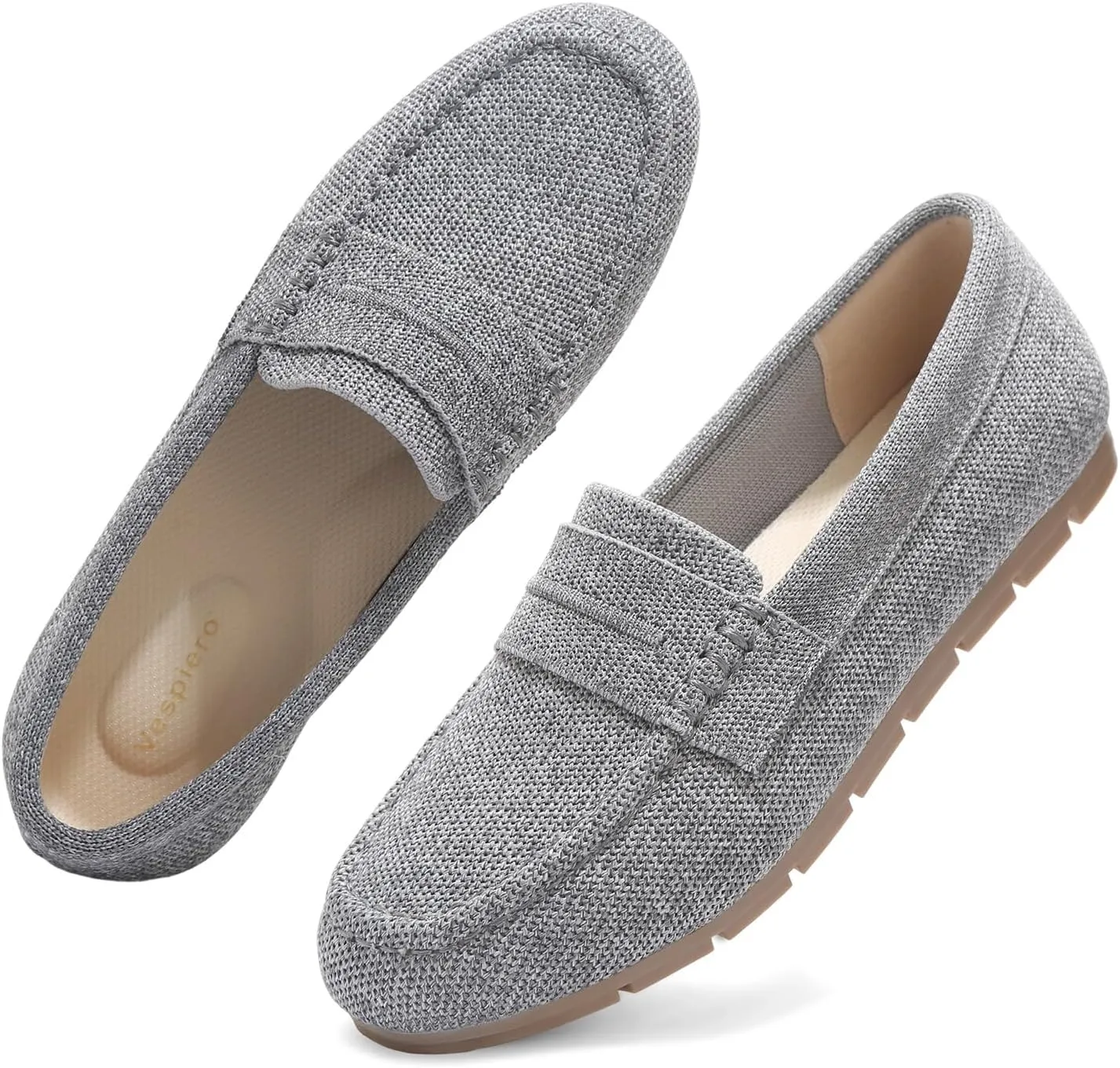 Loafers for Women Comfortable Slip on Work Flats Shoes Womens Dressy Casual Walking Shoes