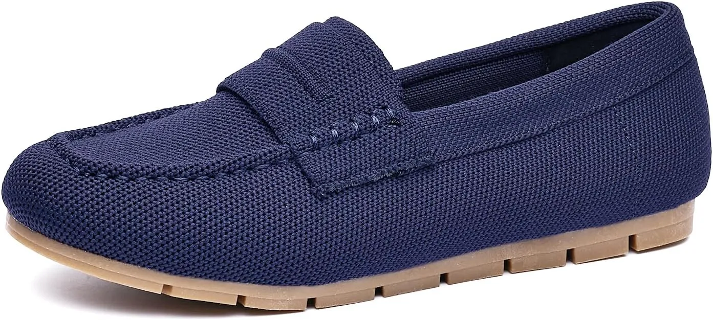 Loafers for Women Comfortable Slip on Work Flats Shoes Womens Dressy Casual Walking Shoes