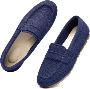 Loafers for Women Comfortable Slip on Work Flats Shoes Womens Dressy Casual Walking Shoes
