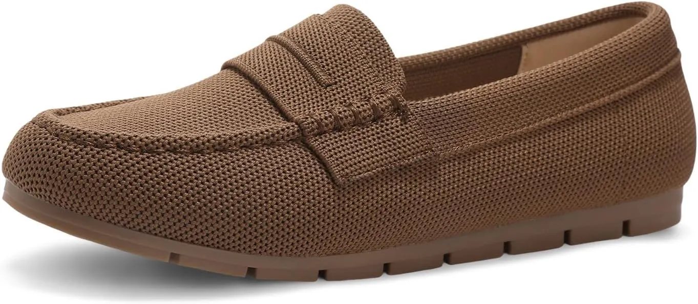 Loafers for Women Comfortable Slip on Work Flats Shoes Womens Dressy Casual Walking Shoes