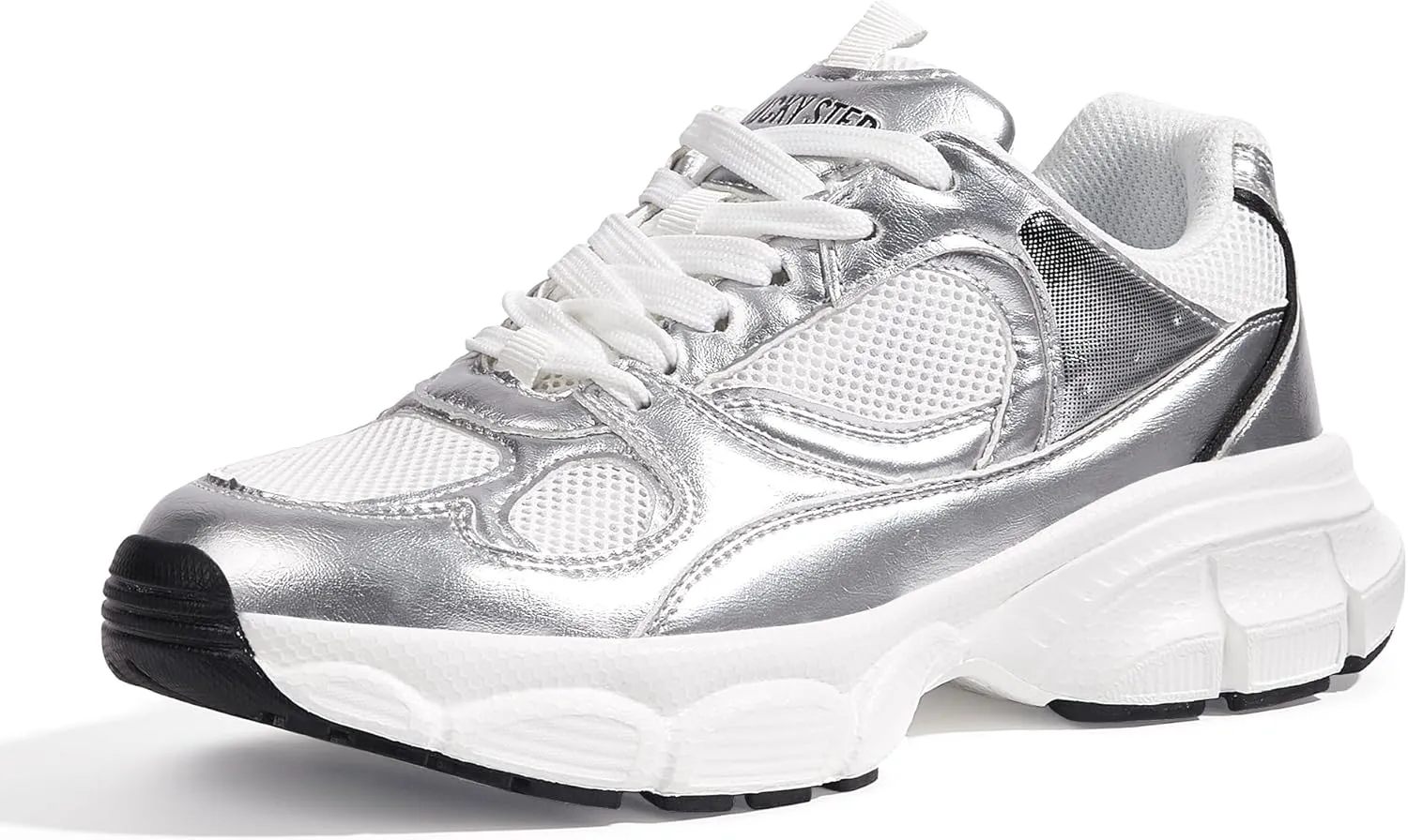 LUCKY STEP Women's Running Shoe Platform Chunky Walking Sneakers Breathable Mesh Comfy Lightweight Fashion Casual Tennis Dad Shoes
