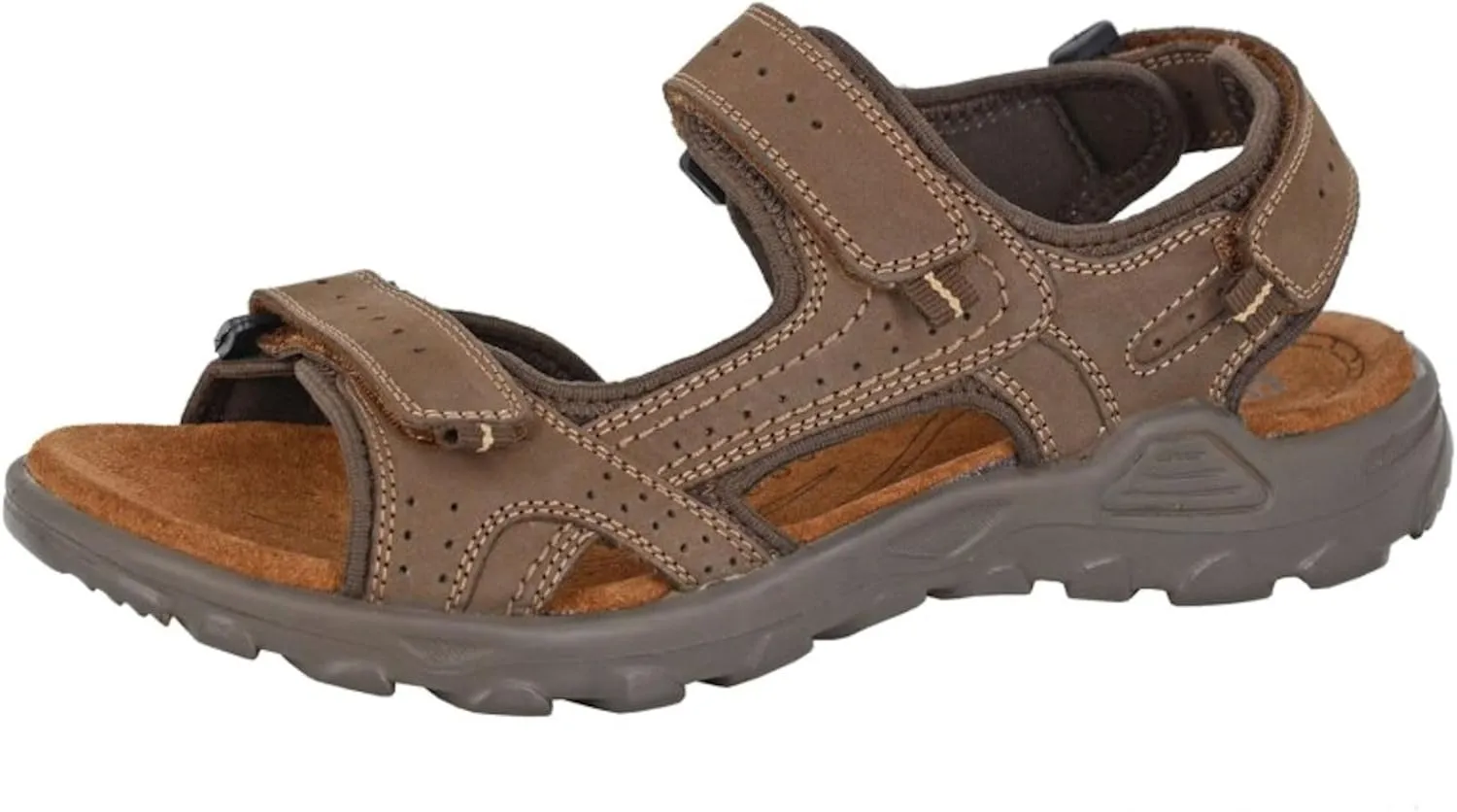 M422 Mens Leather Touch Fastening Sports Sandals
