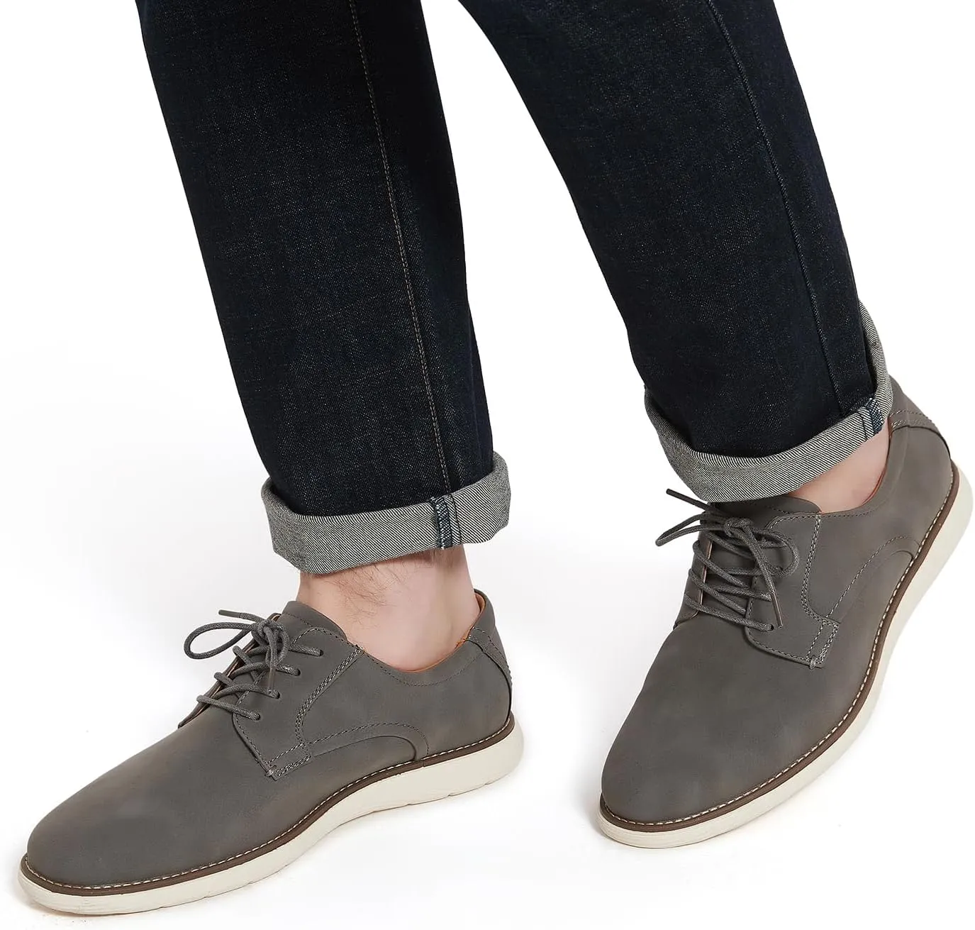 Men's Casual Dress Shoes Fashion Dress Sneakers Business Casual Shoes Comfortable Work Oxfords Office Walking Sneakers
