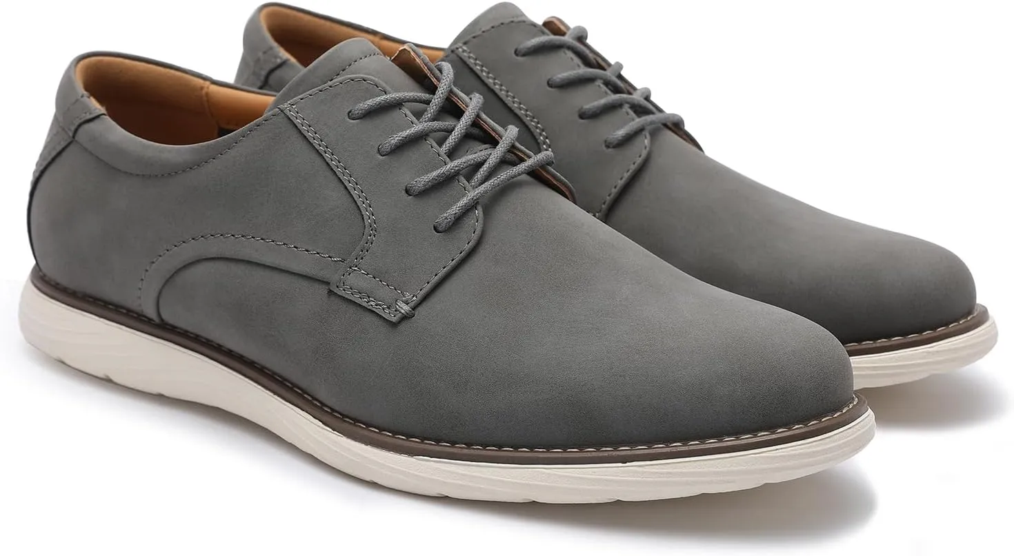Men's Casual Dress Shoes Fashion Dress Sneakers Business Casual Shoes Comfortable Work Oxfords Office Walking Sneakers