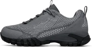 Mens Hiking Shoes Waterproof Lightweight Ankle Boots Outdoor Trekking Camping Walking Quest