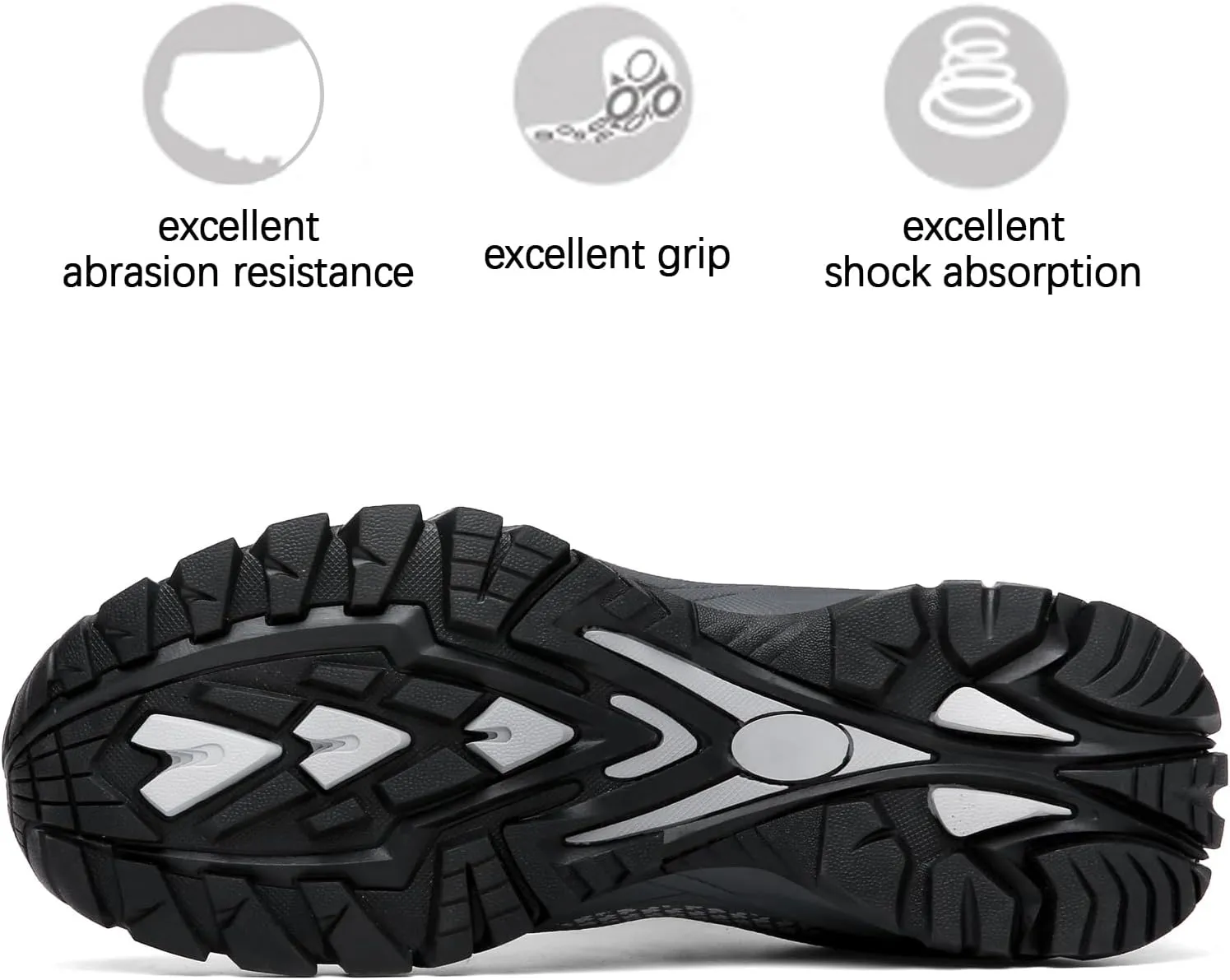 Mens Hiking Shoes Waterproof Lightweight Ankle Boots Outdoor Trekking Camping Walking Quest