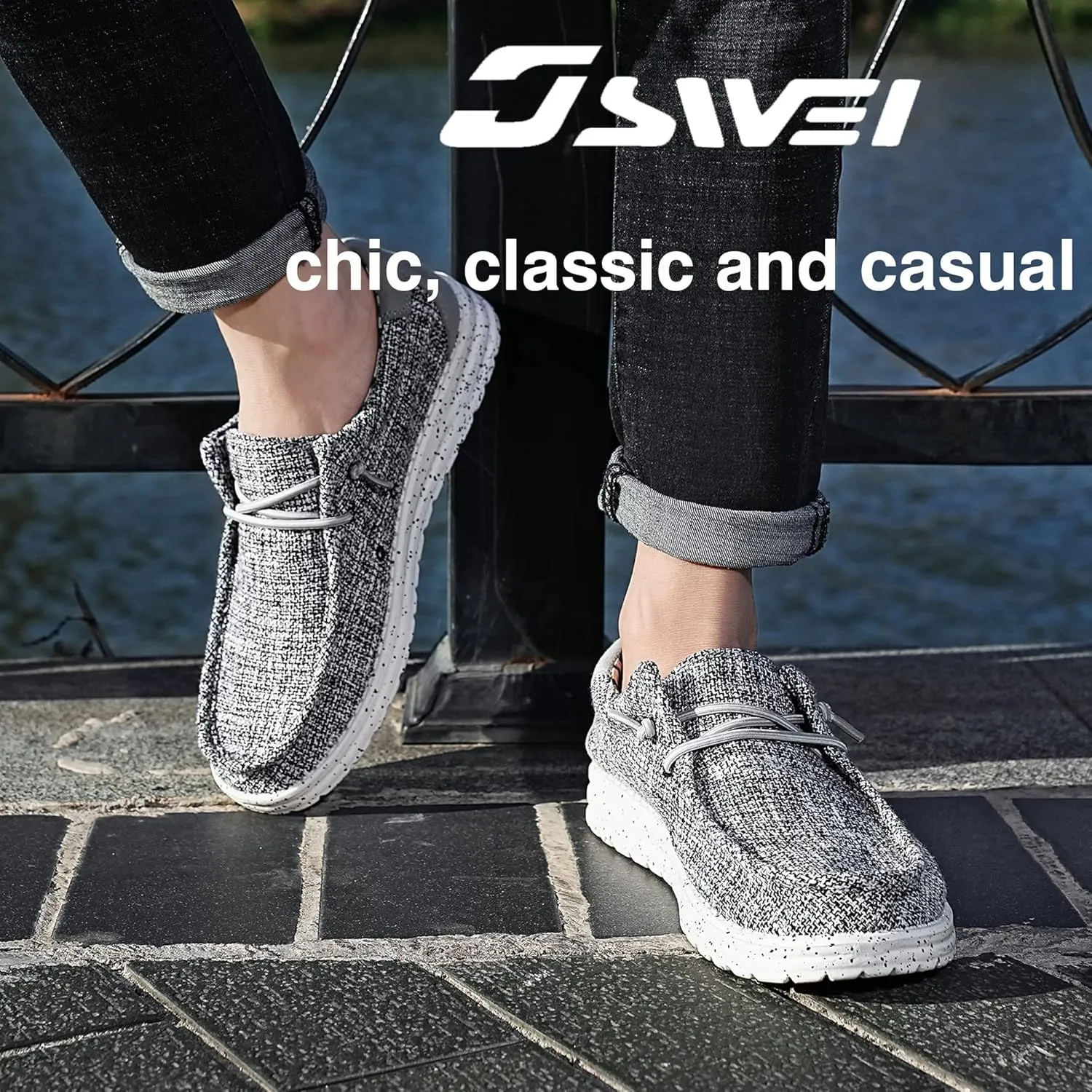 Men's Machine Washable Loafers Lace Up Slip On Casual Comfortable and Breathable Boat Shoes for Work Lightweight Soft Sole Traveling Shoes Gifts for Men Zapatos para Casuales