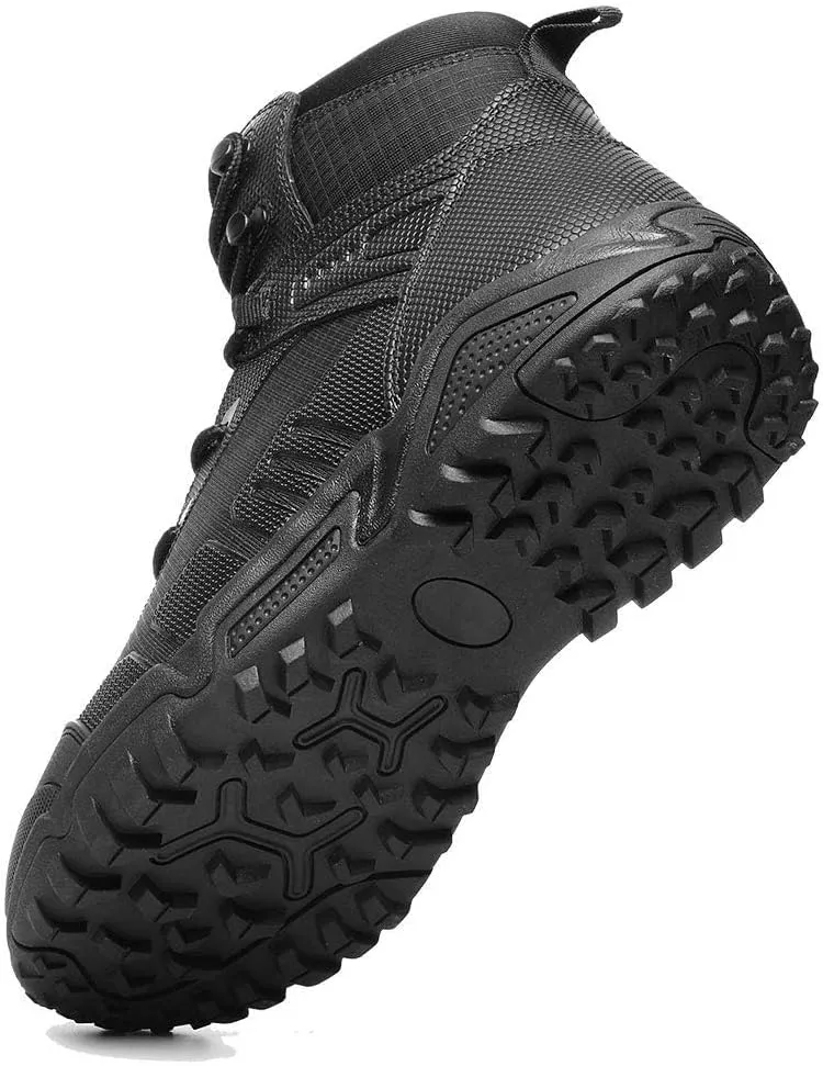 Men's Military Tactical Boots - Lightweight and Durable Work Boots for Outdoor, Combat, Jungle, Hiking, Backpacking