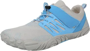 Mens Slip on Lightweight Walking Shoes Non Slip Breathable Quick Drying Water Shoes with Adjustable Lace for Men Summer Beach Walking and Climbing Indoor Workout