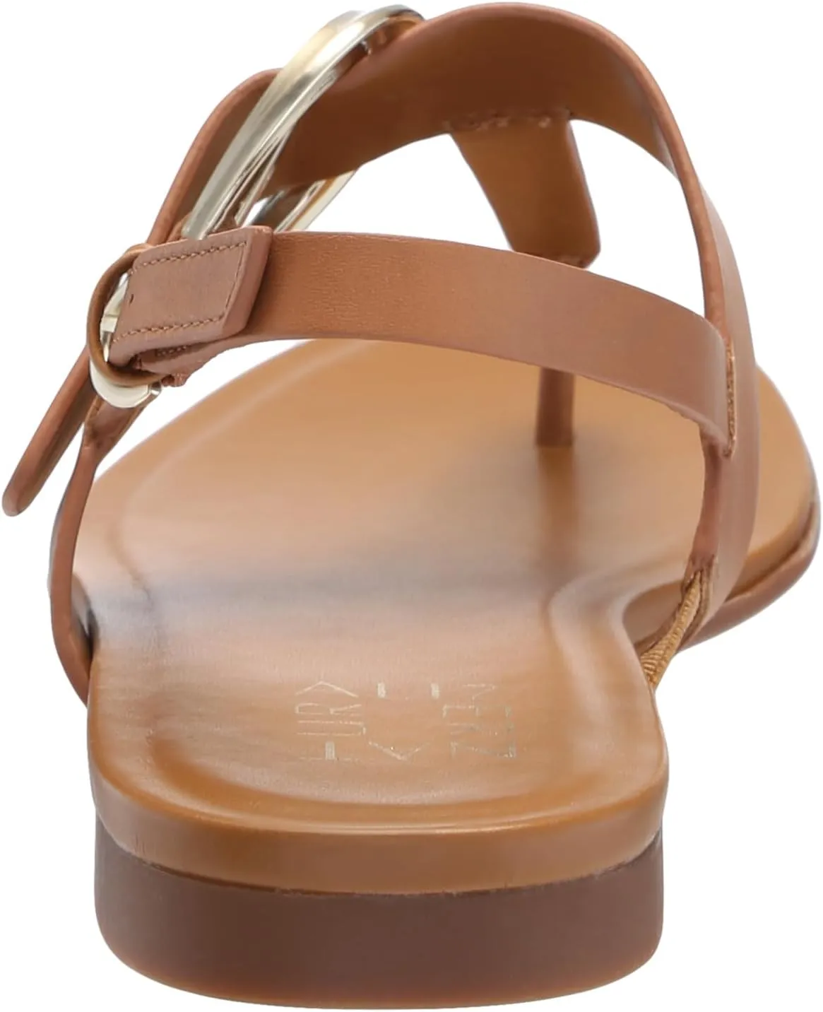 Naturalizer Womens Taylor T-Strap Slingback Flat Sandal