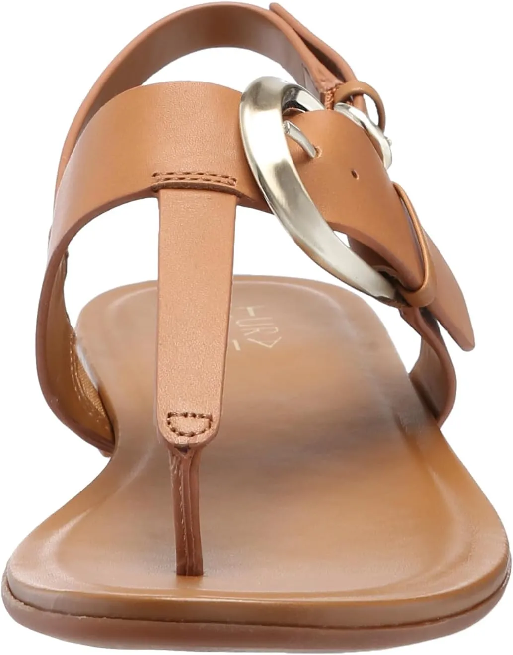 Naturalizer Womens Taylor T-Strap Slingback Flat Sandal