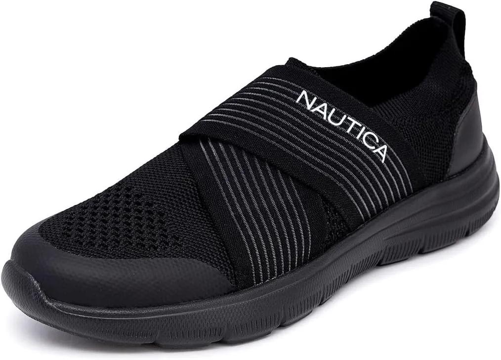 Nautica Women's Slip-On Sneakers - Comfortable Running Shoes, Stylish & Easy to Wear - Perfect for Everyday Wear