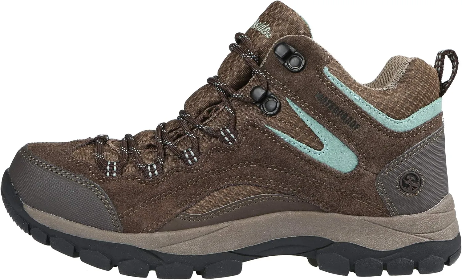 Northside Womens Pioneer Mid Leather Waterproof Hiking Shoe