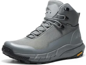 NORTIV 8 Men's Mid Waterproof Hiking Boots Outdoor Lightweight Breathable Trekking Camping Mountaineering Shoes HydroTrek