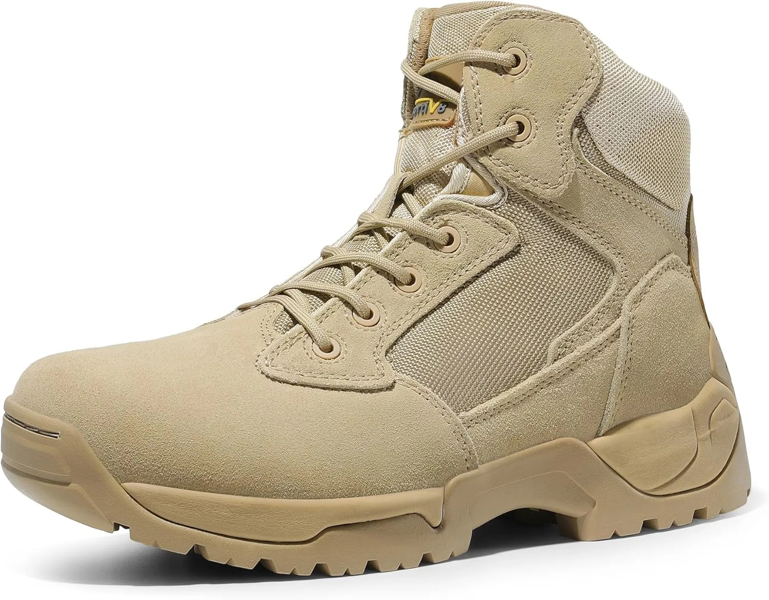 NORTIV 8 Men's Military Tactical Work Boots Hiking Motorcycle Combat Boots Response
