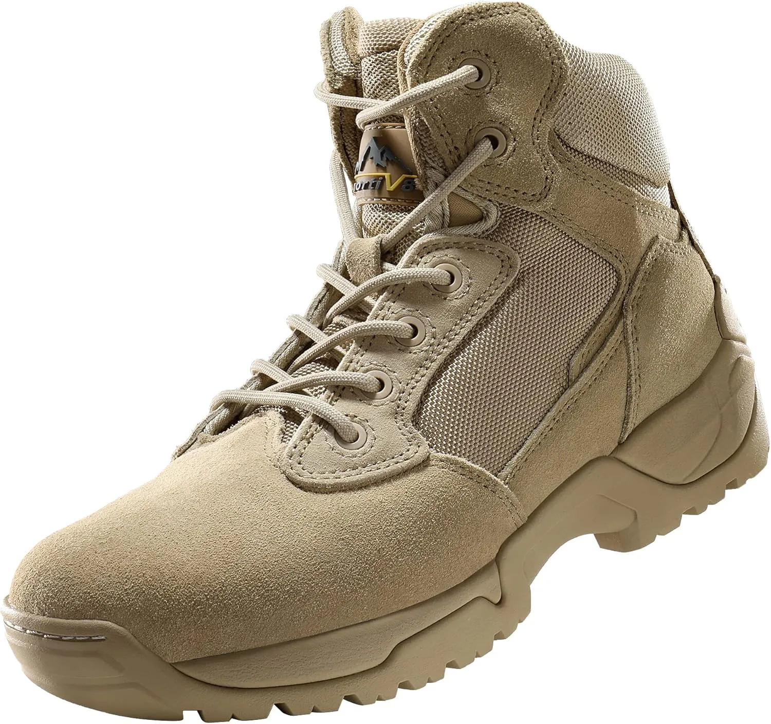 NORTIV 8 Men's Military Tactical Work Boots Hiking Motorcycle Combat Boots Response