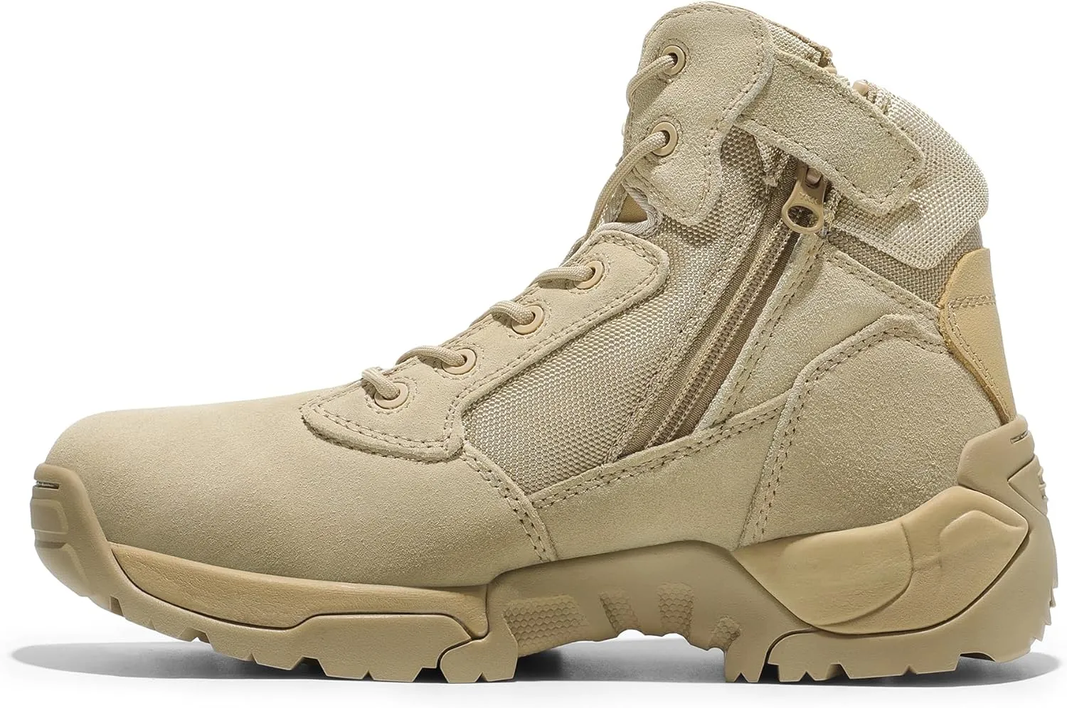 NORTIV 8 Men's Military Tactical Work Boots Hiking Motorcycle Combat Boots Response