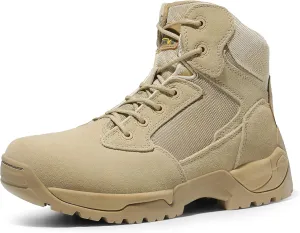 NORTIV 8 Men's Military Tactical Work Boots Hiking Motorcycle Combat Boots Response