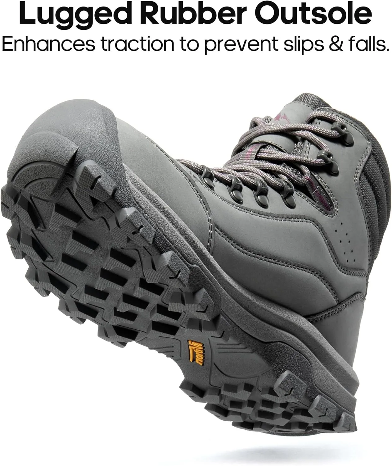NORTIV 8 Women's Hiking Boots Waterproof Trekking Camping Trail Backpacking Boots for Outdoor
