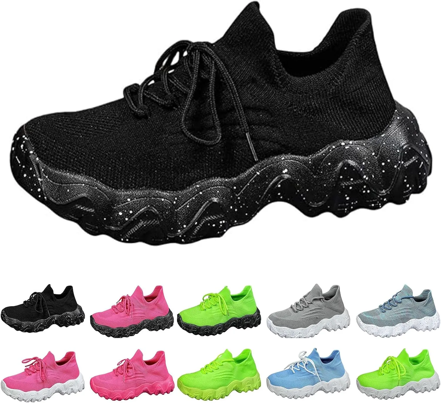 Nurse Babe Shoes for Women Men Lightweight Ortho Pro Hiking Comfortwear,Mesh Breathable Non-Slip Orthopedic Sneakers,Comfortable Ankle Socks Walking Sneakers with Arch Support Comfy Cushion Footed
