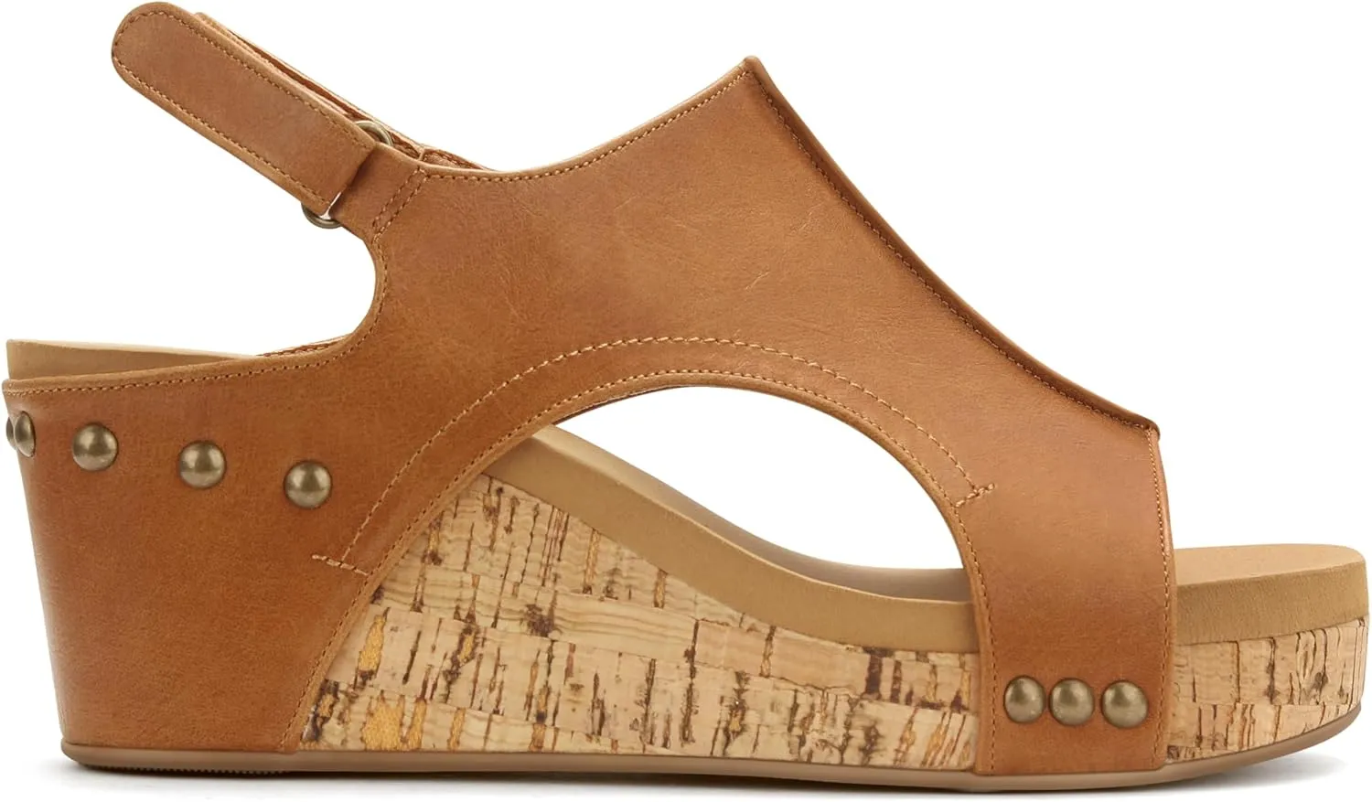 PARTY Women's Wedge Sandals With Buckle Ankle Strap for Dressy Summer