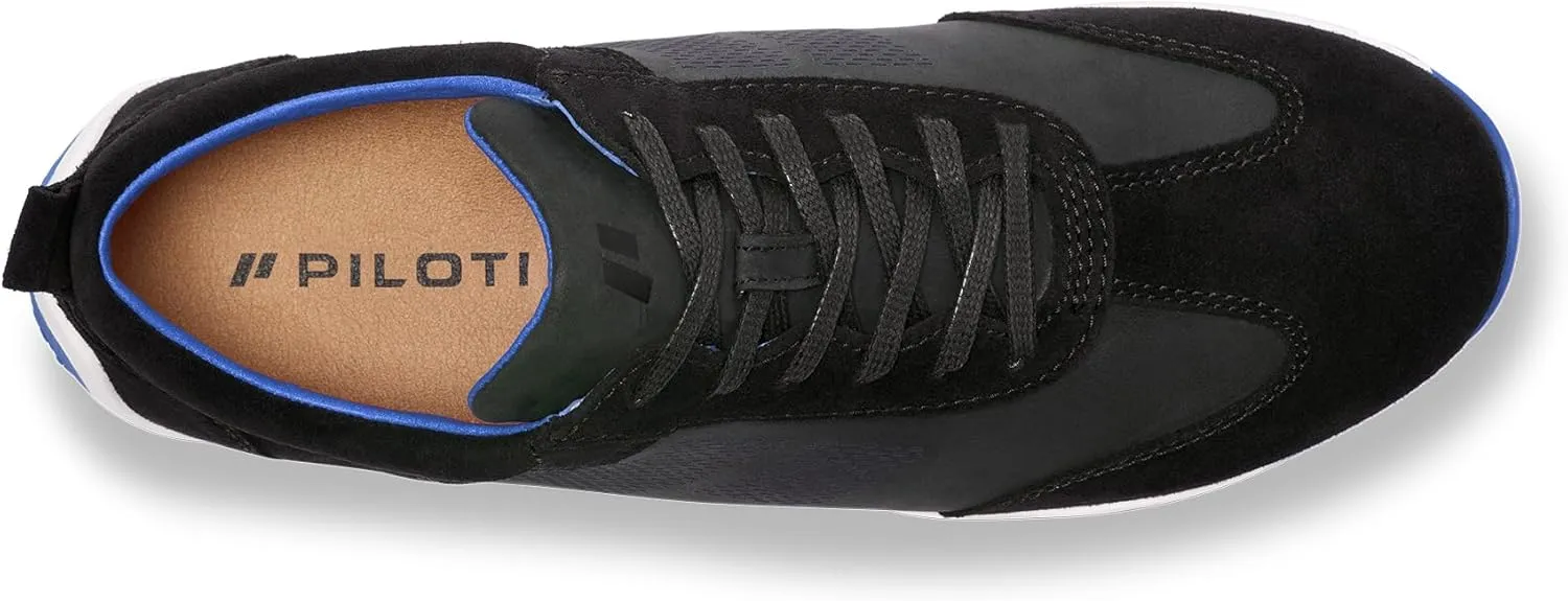 Piloti Icona Driving Shoes for Men, Italian Suede Performance Everyday Driving Sneakers for Men