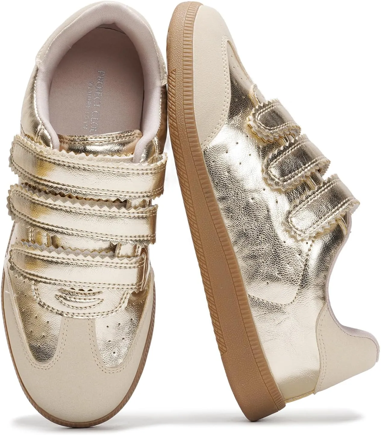 Project Cloud Sneakers for Women – Stylish & Comfortable Women's Fashion Sneakers with Memory Foam Insole – Lightweight Vegan Leather Womens Shoes – Fashion Shoes for Women 2025 (Ysabelle)