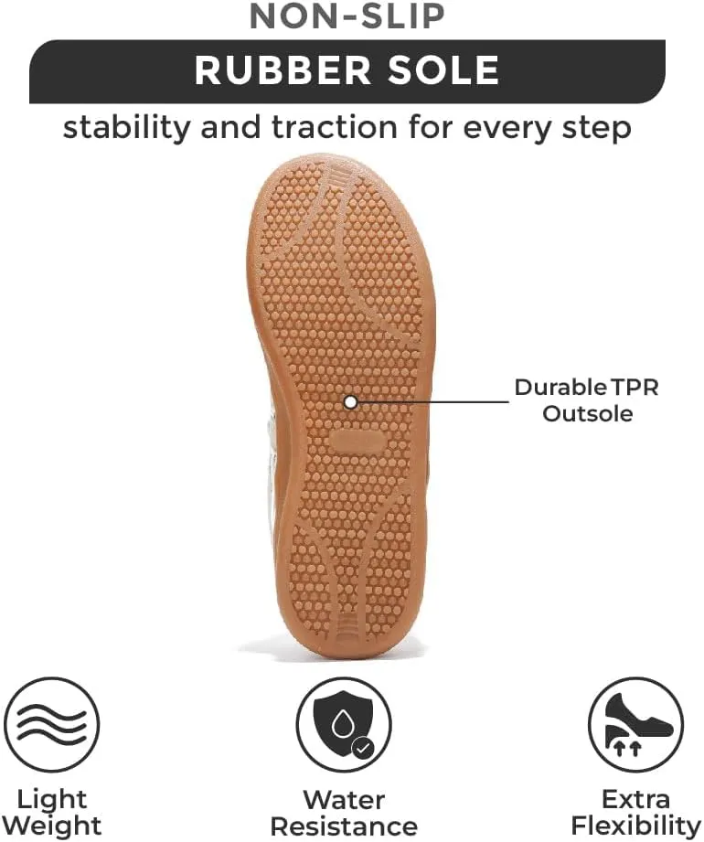 Project Cloud Womens Sneakers - Memory Foam Casual Shoes for Women Footwear Lace Up Women's Fashion Sneakers - Non-Slip Comfortable Trendy Shoes Womens (Madrid)