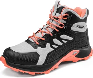 R CORD Womens Hiking Boots Waterproof Comfortable Outdoor Hiking Boots Non-Slip Womens Hiking Shoes Outdoor Hiking Shoes for Women Trekking Camping Trail