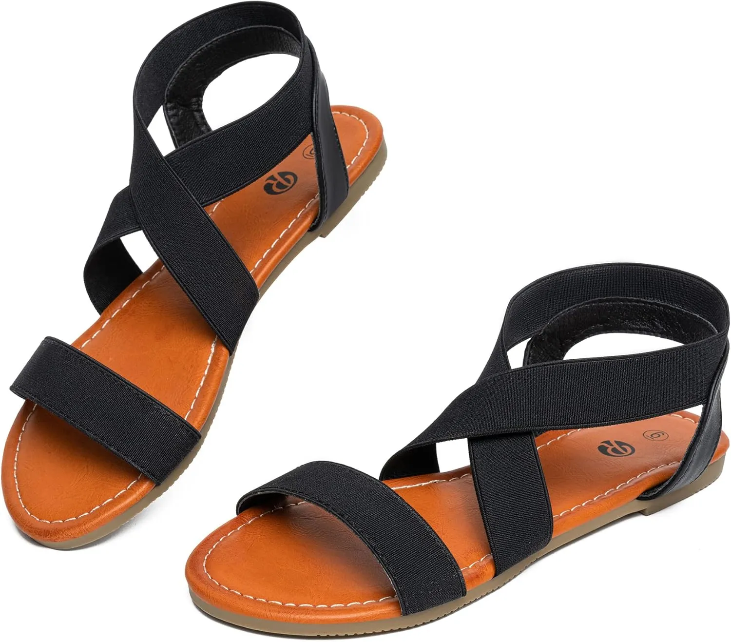Rekayla Flat Elastic Sandals for Women