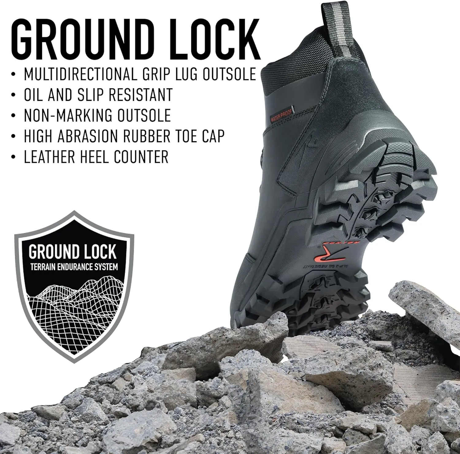 Rothco Scout All Terrain Hybrid Tactical Boots – 6 Inch – Waterproof Lightweight Everyday Hiking Footwear