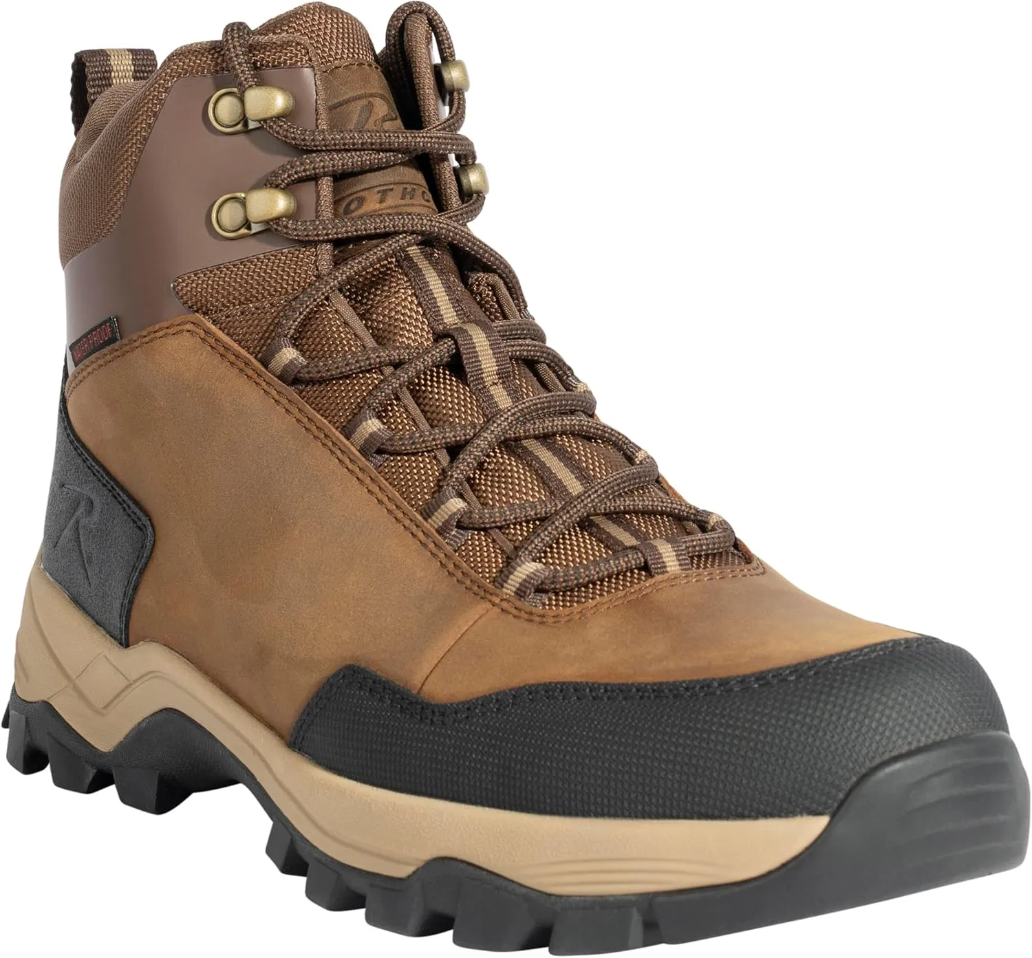Rothco Scout All Terrain Hybrid Tactical Boots – 6 Inch – Waterproof Lightweight Everyday Hiking Footwear