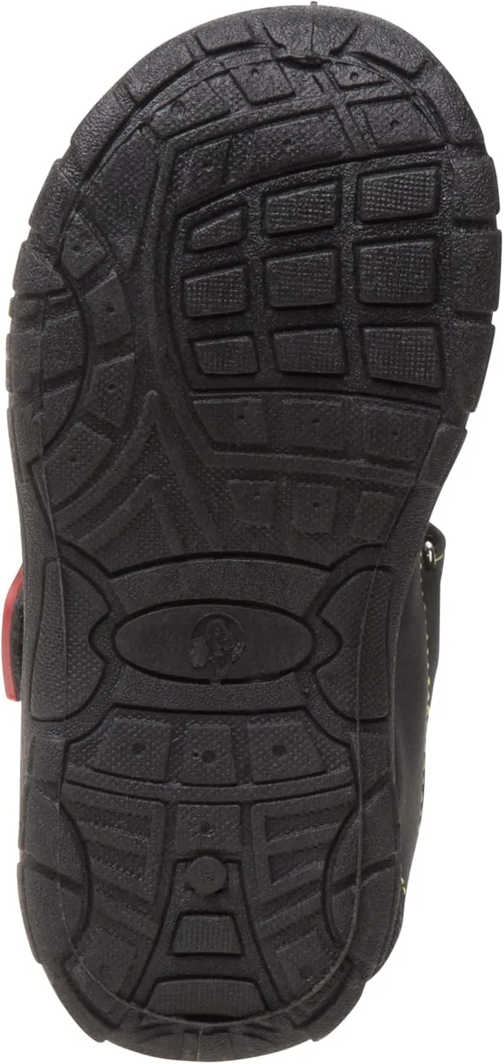 Rugged Bear Kids Boys closed-toe Outdoor Sport Water Sandals - beach pool slide adjustable strap shoes athletic summer (Toddler)
