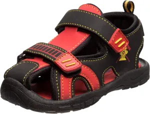 Rugged Bear Kids Boys closed-toe Outdoor Sport Water Sandals - beach pool slide adjustable strap shoes athletic summer (Toddler)
